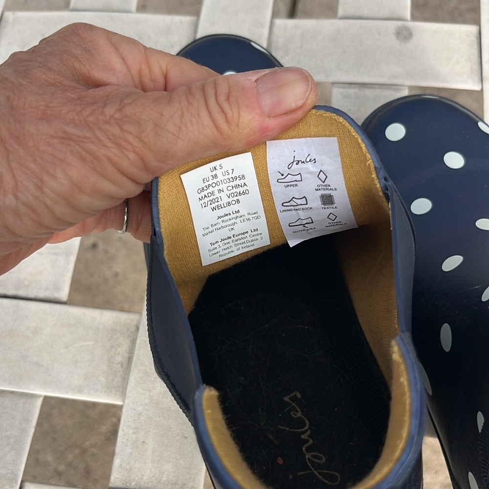 Joules ankle rain boots - Picture 2 of 2